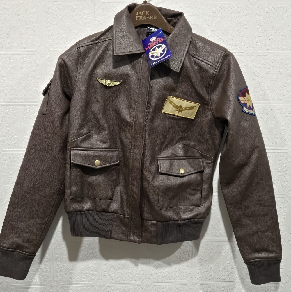 Captain Marvel Jacket New With Tag